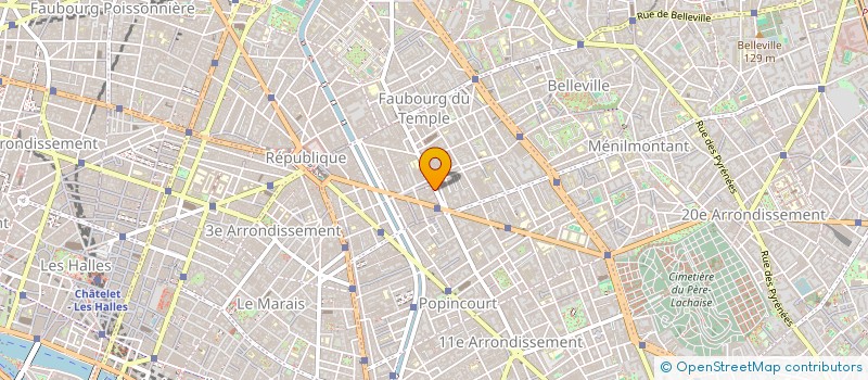 localisation de l'entreprise ASS CALVO GERARD   ABASTADO PHILIPPE  PARIS