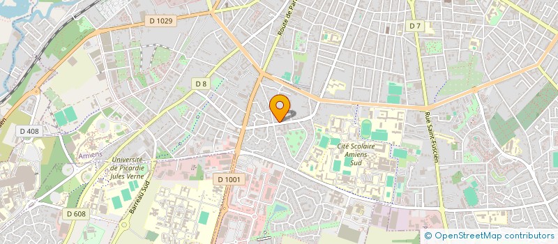 localisation de l'entreprise ASS CAMERA CLUB PICARD à AMIENS