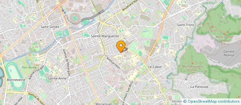 localisation de l'entreprise ASS CANCEROLOG THERAPEUTIQ EXPERIMENTALE  MARSEILLE