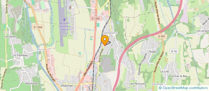 localisation de l'entreprise ASS CANTINE GARDERIE DE VIVIERS DU LAC  VIVIERS-DU-LAC