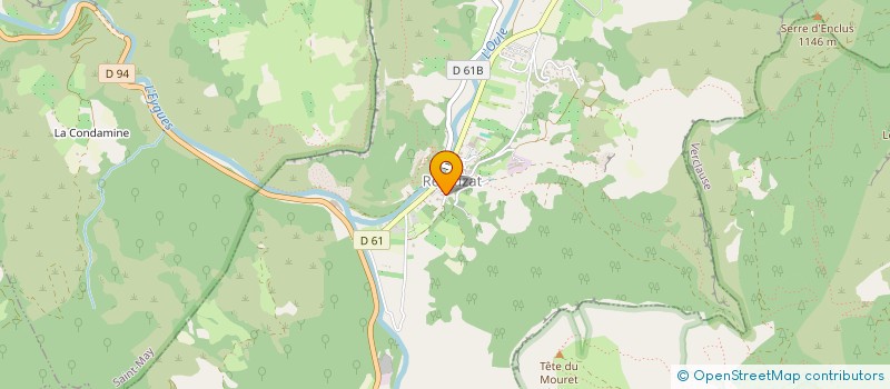 localisation de l'entreprise ASS CANTINE SCOLAIRE à REMUZAT