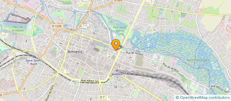 localisation de l'entreprise ASS CAPE  AMIENS