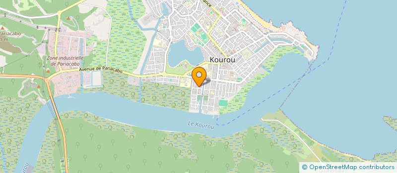 localisation de l'entreprise ASS CAR POWER SOUND GUYANE  KOUROU