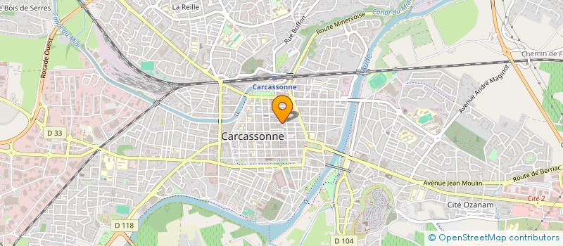 localisation de l'entreprise ASS CARCASS DES FAMILLES ET CONSOMMATEUR à CARCASSONNE