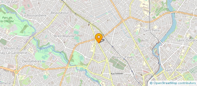localisation de l'entreprise ASS CARDIOLOGUES NANTES ET SA REGION à NANTES