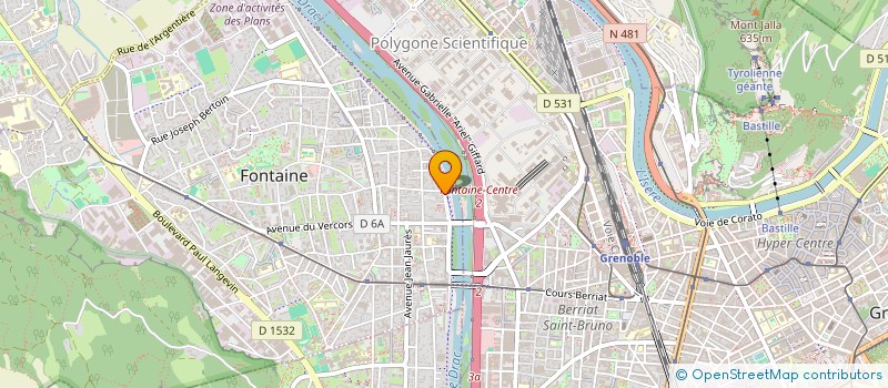 localisation de l'entreprise ASS CARE & SHARE à FONTAINE