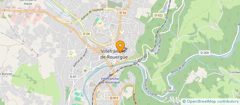 localisation de l'entreprise ASS CARILLONS VILLEFRANCHOIS à VILLEFRANCHE-DE-ROUERGUE