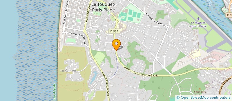 localisation de l'entreprise ASS CARPE DIEM  LE TOUQUET-PARIS-PLAGE