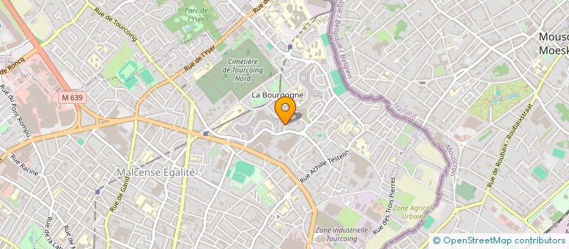 localisation de l'entreprise ASS CARREFOUR D'INSERTION à TOURCOING