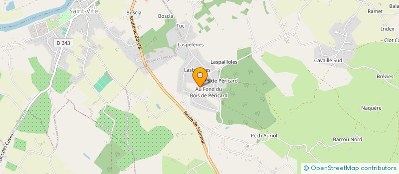 localisation de l'entreprise ASS CARREFOUR DES ARTS à MONTAYRAL