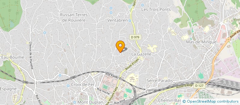 localisation de l'entreprise ASS CARTES BLANCHES  NIMES