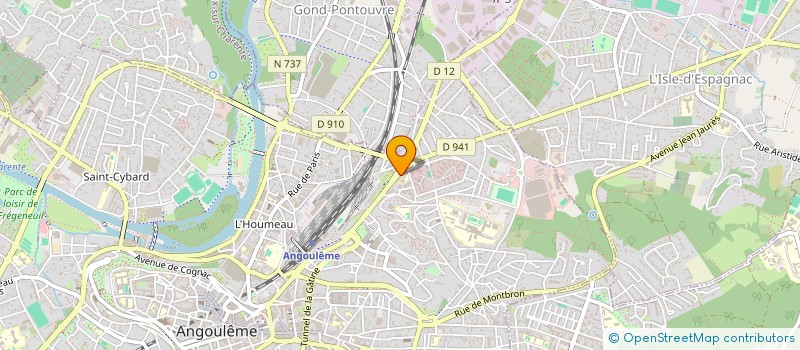 localisation de l'entreprise ASS CARTRANS CHARENTE à ANGOULEME