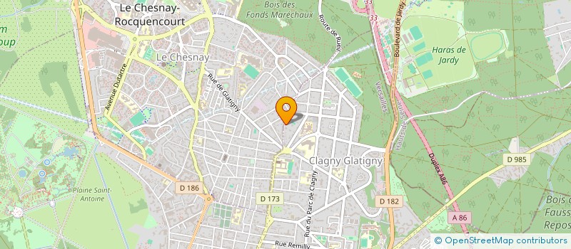 localisation de l'entreprise ASS CATHOLIQUE DES PROFESSEURS DE LETTRES à VERSAILLES
