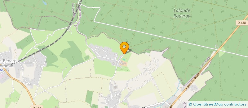 localisation de l'entreprise ASS CAVALIERS DU BEAUVAIS ET  DU ROUMOIS  GRAND BOURGTHEROULDE