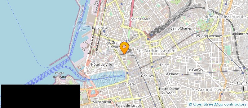 localisation de l'entreprise ASS CE SERVICES à MARSEILLE