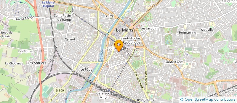 localisation de l'entreprise ASS CELI MAINE à LE MANS