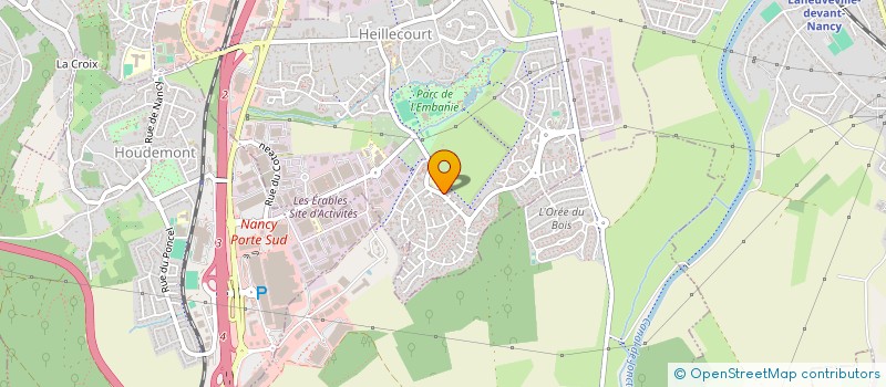 localisation de l'entreprise ASS CELS CHATEAUBRIAND à HEILLECOURT