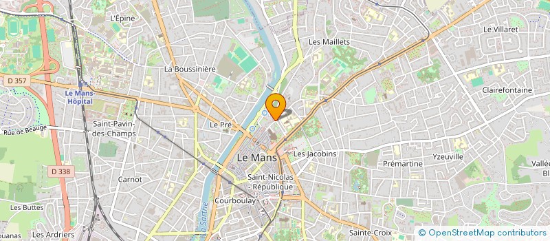 localisation de l'entreprise ASS CENOMOMI à LE MANS