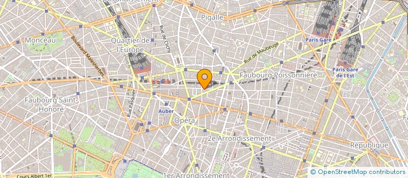 localisation de l'entreprise ASS CENTR ETUDE DEVELOP DES HOMM ORGANIS  PARIS