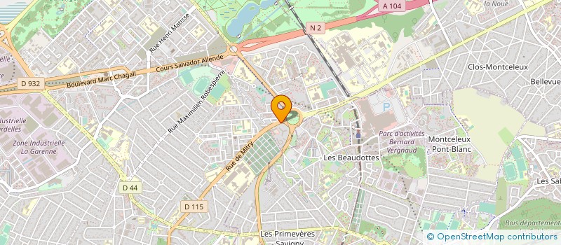 localisation de l'entreprise ASS CENTRAFRICAINE FAMILLE ET SOLIDARITE à AULNAY SOUS BOIS