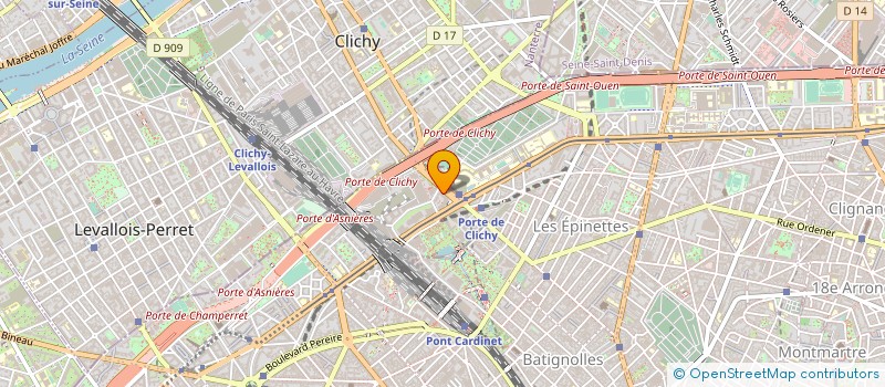 localisation de l'entreprise ASS  CENTRE D AIDE PARLE TRAVAIL  PARIS