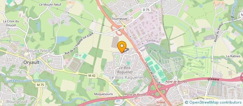 localisation de l'entreprise ASS CENTRE DE KRYA YOGA FRANCE-HAWAI à ORVAULT