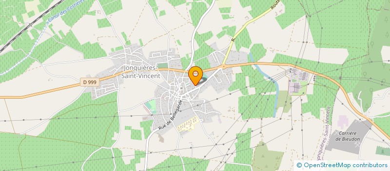 localisation de l'entreprise ASS CENTRE DE LOISIRS CLUB JUNIORS  JONQUIERES-SAINT-VINCENT