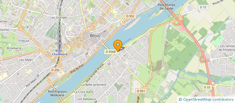 localisation de l'entreprise ASS CENTRE EDUCATIF SOCIAL DES MINEURS à BLOIS