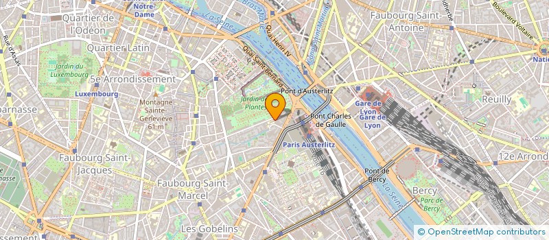 localisation de l'entreprise ASS  CENTRE ETUDES CONFLITS TIERS MONDE  PARIS