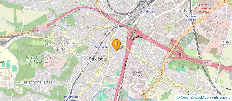 localisation de l'entreprise ASS CENTRE HERUKA à PALAISEAU