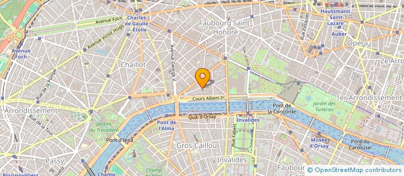 localisation de l'entreprise ASS  CENTRE MEDICAL ITALIEN  PARIS