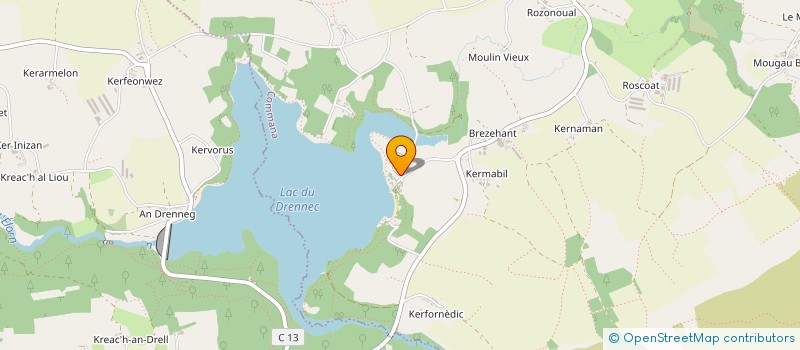 localisation de l'entreprise ASS CENTRE NAUTIQUE DE L ARREE à COMMANA
