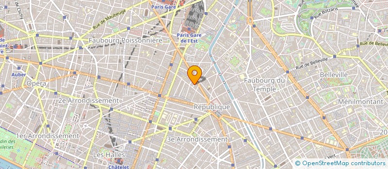 localisation de l'entreprise ASS  CENTRE PSYCHO-MEDICAL PSYCHIATRIE I à PARIS