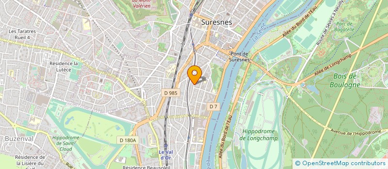 localisation de l'entreprise ASS CENTRE RECHERC INTER NORDI à SURESNES