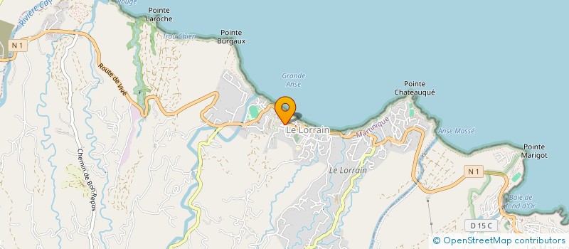 localisation de l'entreprise ASS.CENTRE S'INSERTION PROFESSIONNELLE  LE LORRAIN