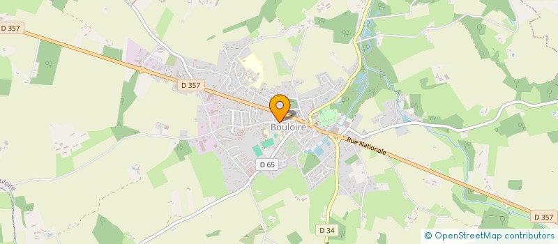 localisation de l'entreprise ASS  CENTRE SOCIAL RURAL CANTON BOULOIRE  BOULOIRE