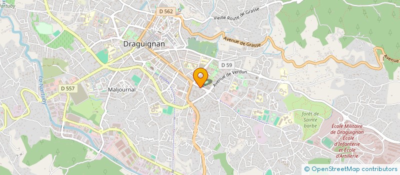 localisation de l'entreprise ASS  CENTRE VIDEO ITINERANT  DRAGUIGNAN