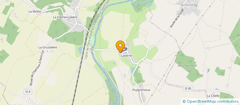 localisation de l'entreprise ASS CERAD  ASLONNES