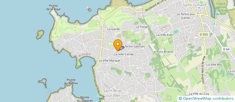 localisation de l'entreprise ASS CERCLE INTERNATIONAL DES AUTOMATES  SAINT-BRIAC-SUR-MER