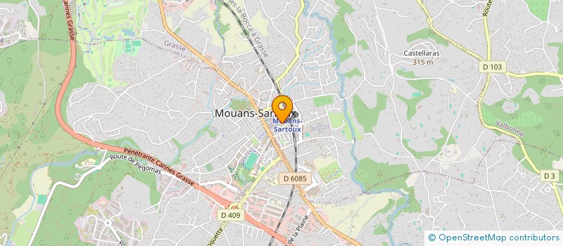 localisation de l'entreprise ASS CERCLE MOUANSOIS à MOUANS-SARTOUX