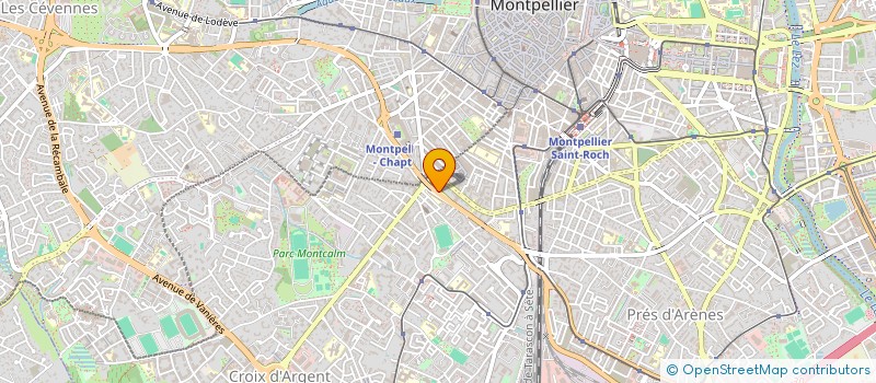 localisation de l'entreprise ASS CERCLE PHILOSOPHIQUE ET CULTUREL à MONTPELLIER