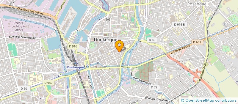 localisation de l'entreprise ASS CEREBRUM à DUNKERQUE