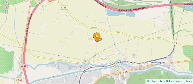 localisation de l'entreprise ASS CETA  MEYRARGUES