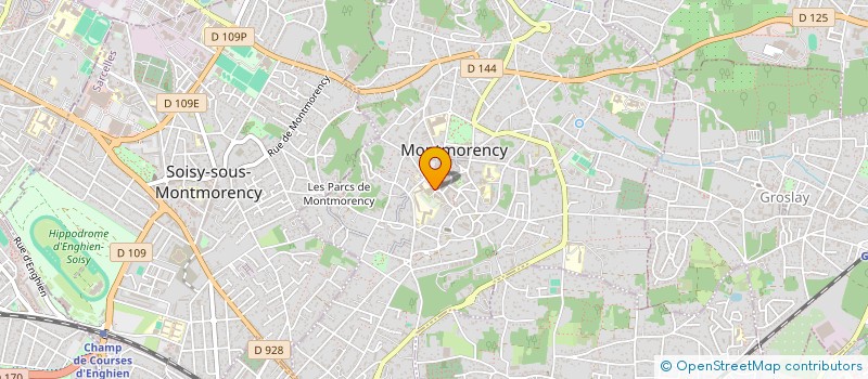 localisation de l'entreprise ASS CH M RANDO  MONTMORENCY