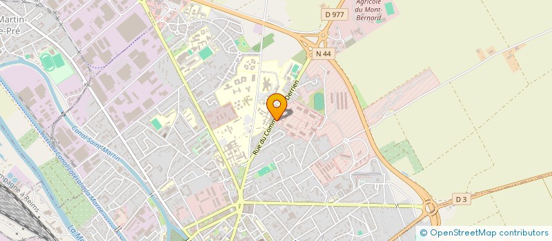 localisation de l'entreprise ASS CHALON LUTTE INSUFFISAN RESPIRAT  CHALONS-EN-CHAMPAGNE