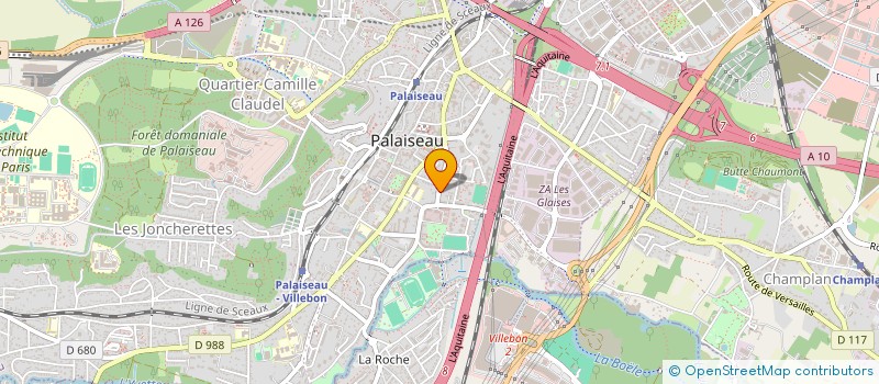 localisation de l'entreprise ASS CHAMPS SONORES à PALAISEAU