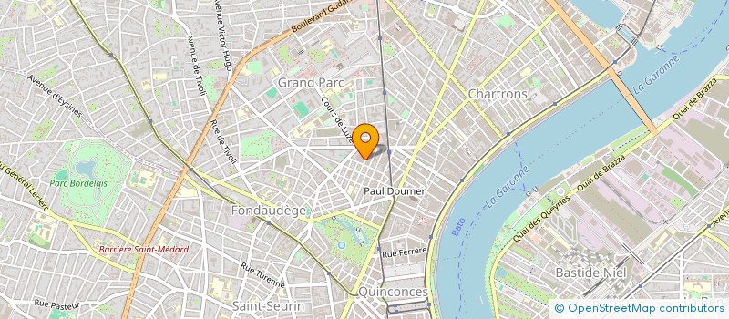 localisation de l'entreprise ASS CHANTECLER LOISIRS  BORDEAUX