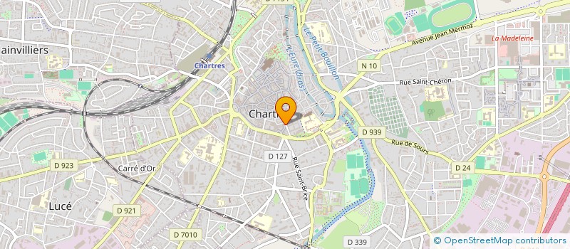 localisation de l'entreprise ASS CHARTRES N ROLL à CHARTRES