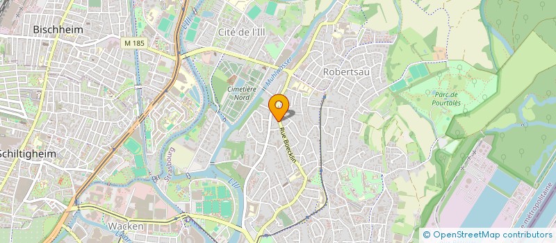 localisation de l'entreprise ASS CHASSE ET ENVIRONNEMENT DU DACHSHUEBEL à STRASBOURG