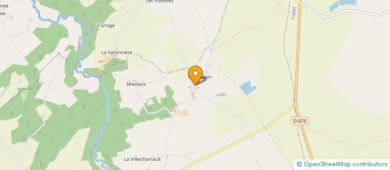 localisation de l'entreprise ASS CHASSEURS DOMAINE ABBAYE à LIGLET